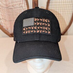 Columbia PHG Game Flag Ball Cap, Flex-Fit, Adult L/XL